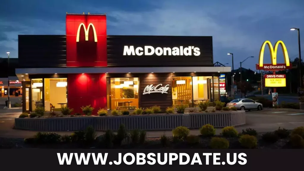 Crew Member (Age 15) Job at McDonald’s 2024