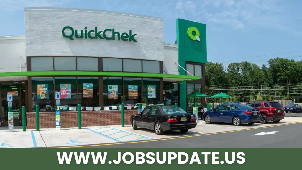Minor Gas Attendant Job at QuickChek 2024