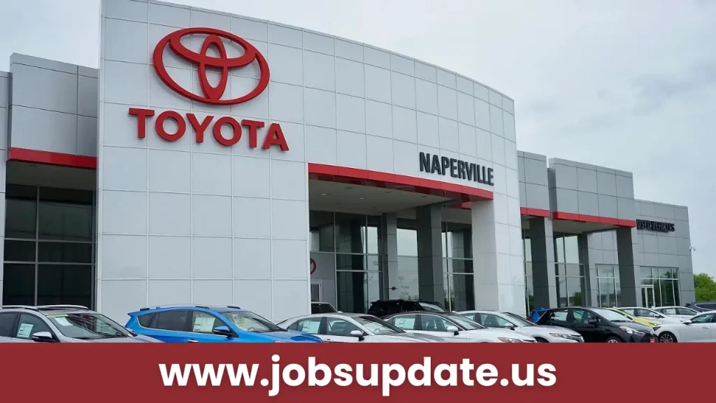 Receptionist - Full Time at Toyota of Naperville