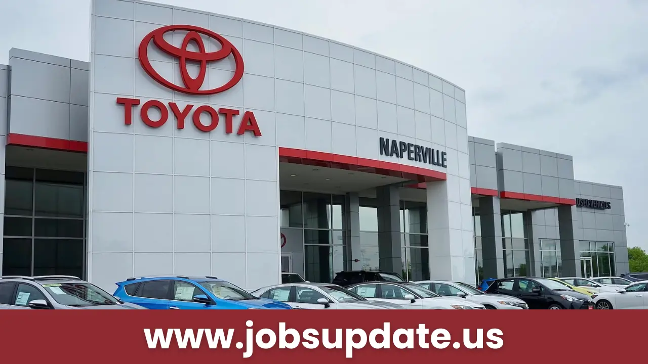 Receptionist - Full Time at Toyota of Naperville